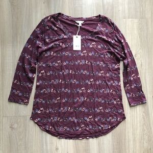 NWT Lucky Brand Long Sleeve Shirt